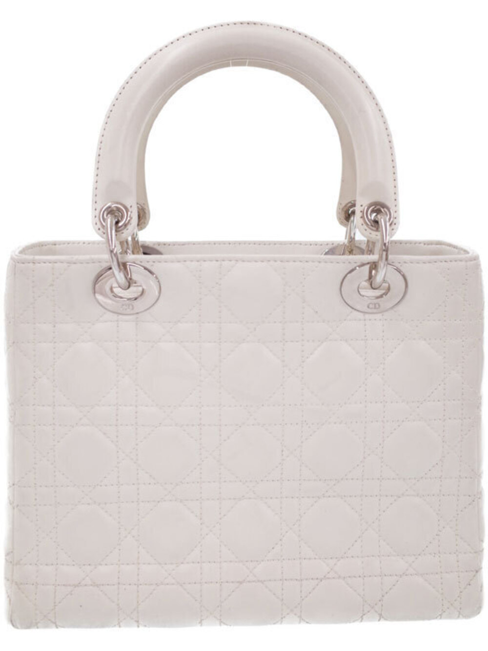 Dior 2way Cannage Quilted Christian bag Lady Black